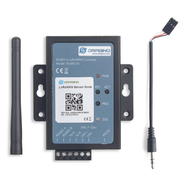 粹联科技 RS485-LN RS485 / Modbus 到 LoRaWAN 转换器